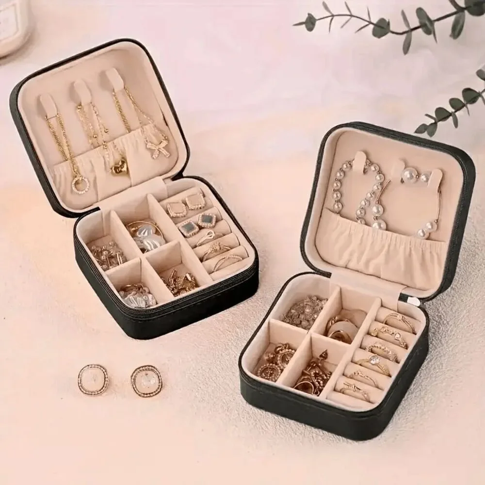 Jewelry Box Portable Travel Jewelry Case
